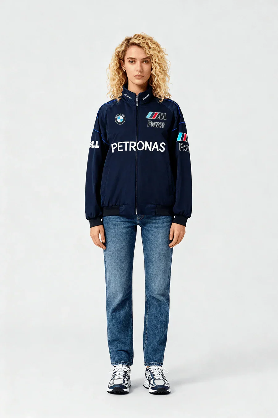 Giacca racing BMW F1 vintage – Edizione classica – Unisex – Retro