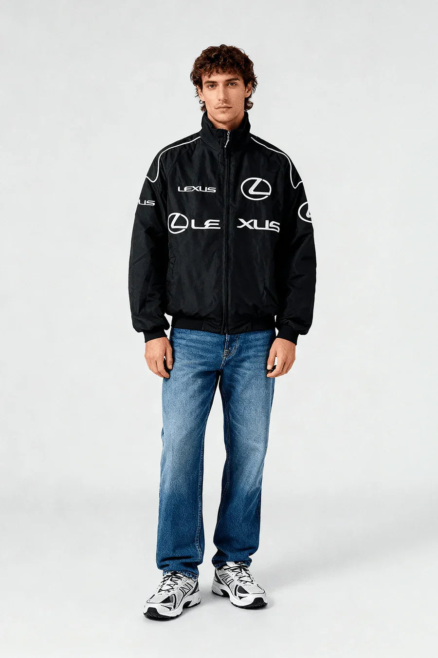 Giacca racing Lexus vintage – Unisex – Stile retrò