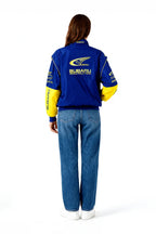 Giacca racing Subaru Rally vintage – Edizione blu – Unisex – Retro