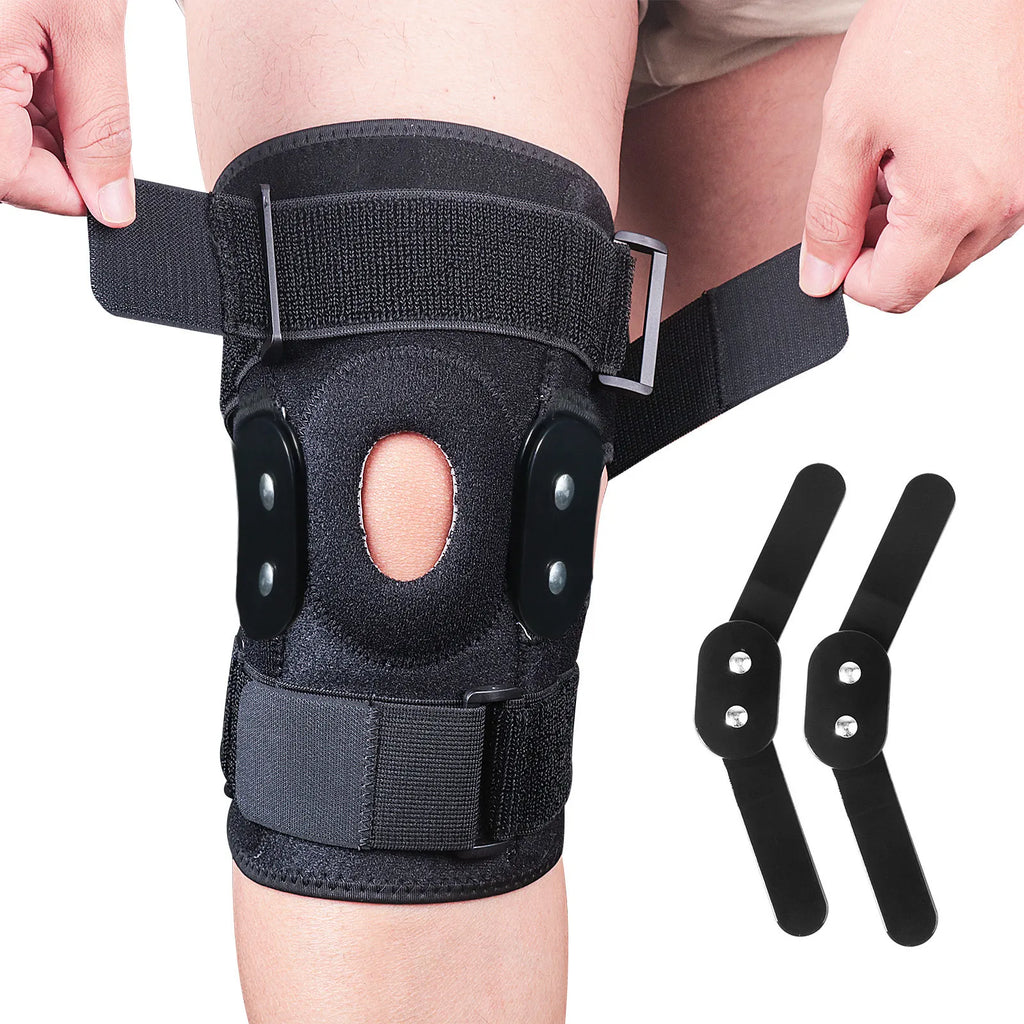 Ginocchiera regolabile con supporto articolare