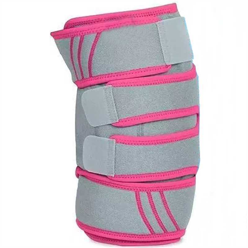 Ginocchiera regolabile in neoprene con tripla chiusura a strappo