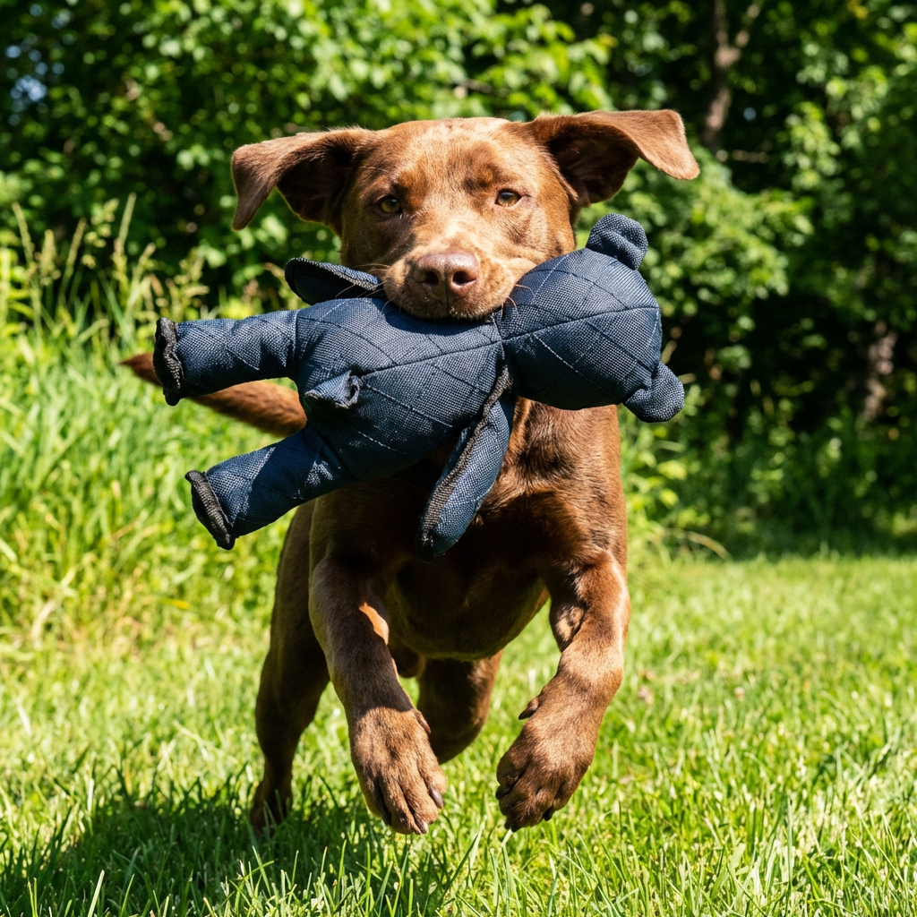 Giocattolo ultra-resistente per cani che masticano forte – Orsetto rinforzato