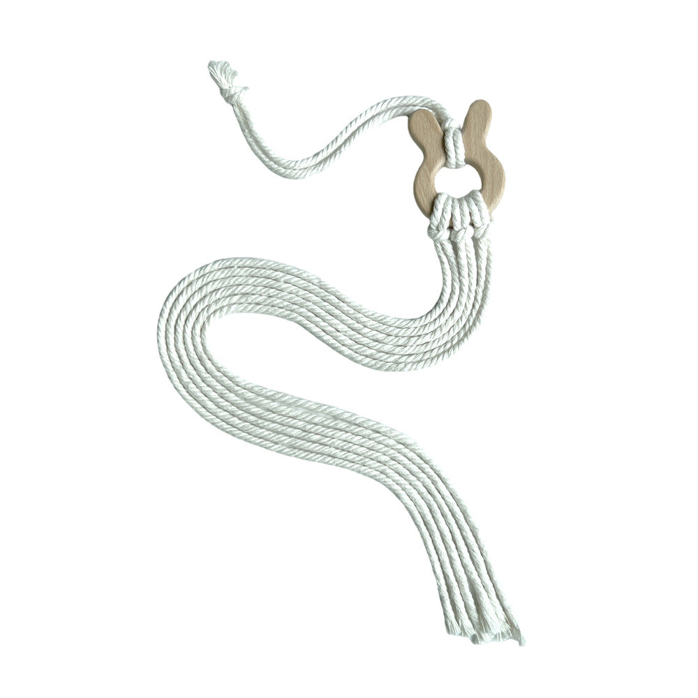 Gioco antistress decorativo in macramè da appendere