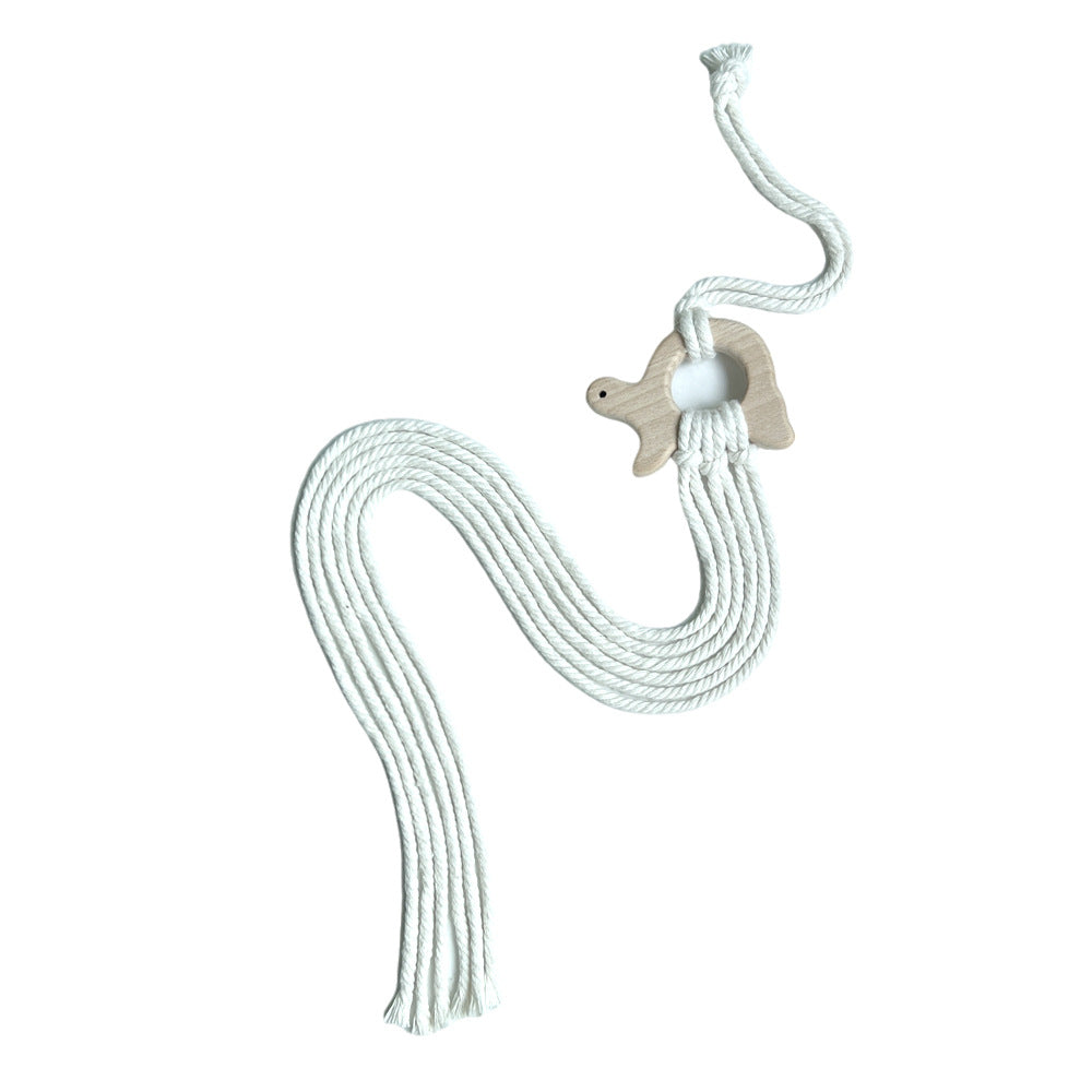 Gioco antistress decorativo in macramè da appendere