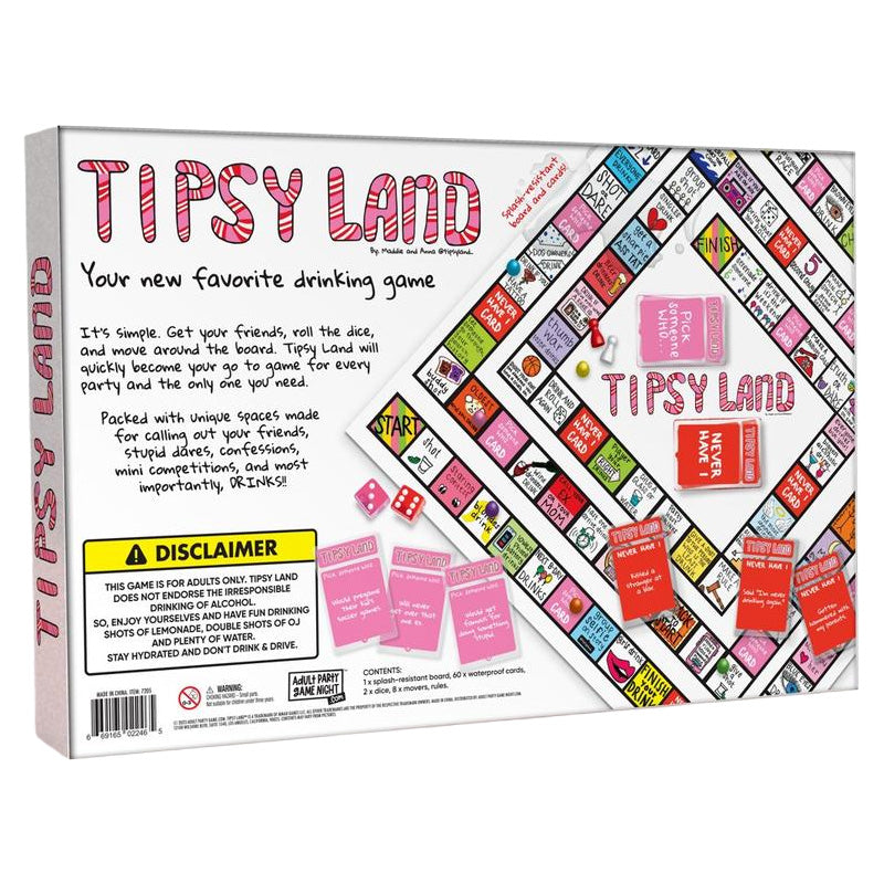 Gioco da tavolo per feste - Drinking game divertente per serate tra amici