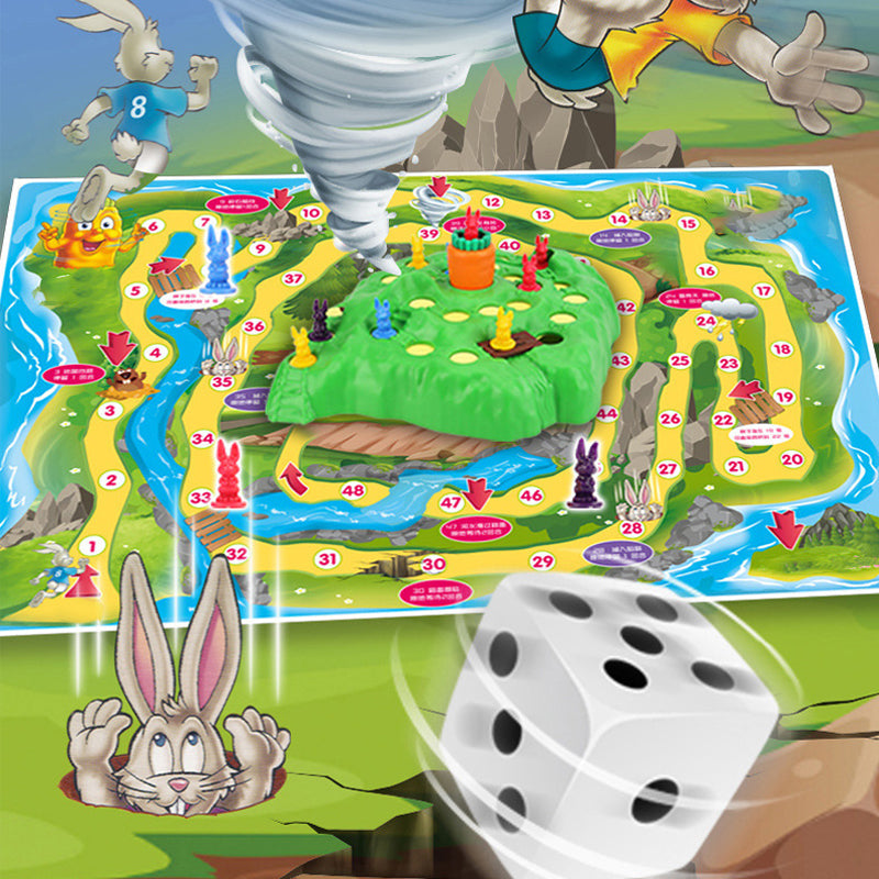 Gioco da tavolo Trappola per conigli — Difendi la carota