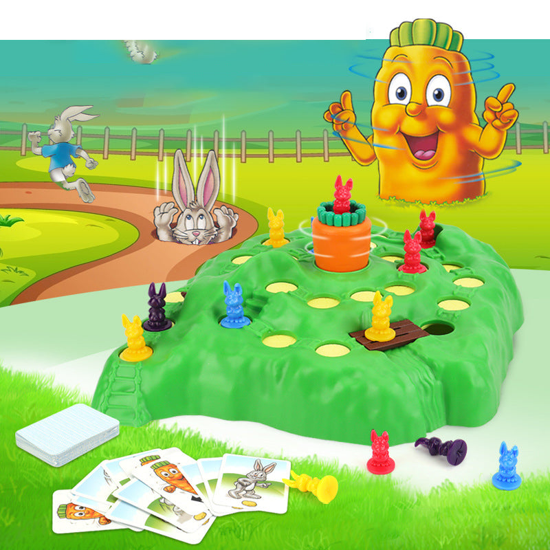 Gioco da tavolo Trappola per conigli — Difendi la carota