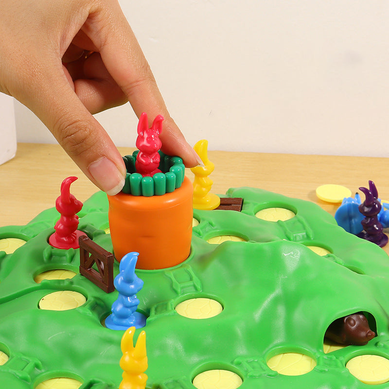 Gioco da tavolo Trappola per conigli — Difendi la carota