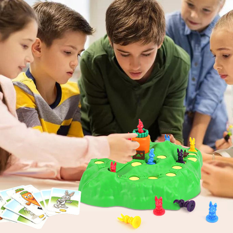 Gioco da tavolo Trappola per conigli — Difendi la carota