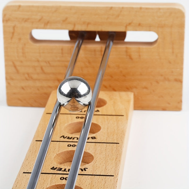 Gioco di abilità in legno con bastoncini e pallina