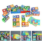 Gioco di costruzioni con blocchi colorati per bambini