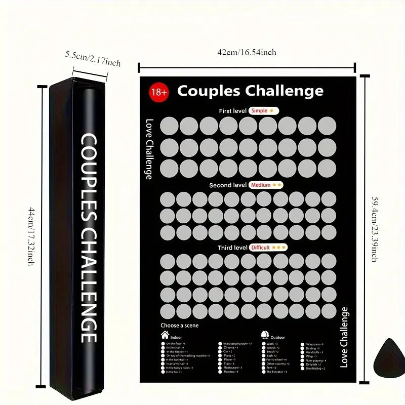 Gratta e vinci romantici per coppie – 104 carte