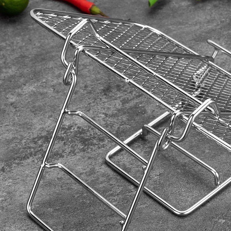 Griglia disidratatore multilivello in acciaio inox per friggitrice ad aria