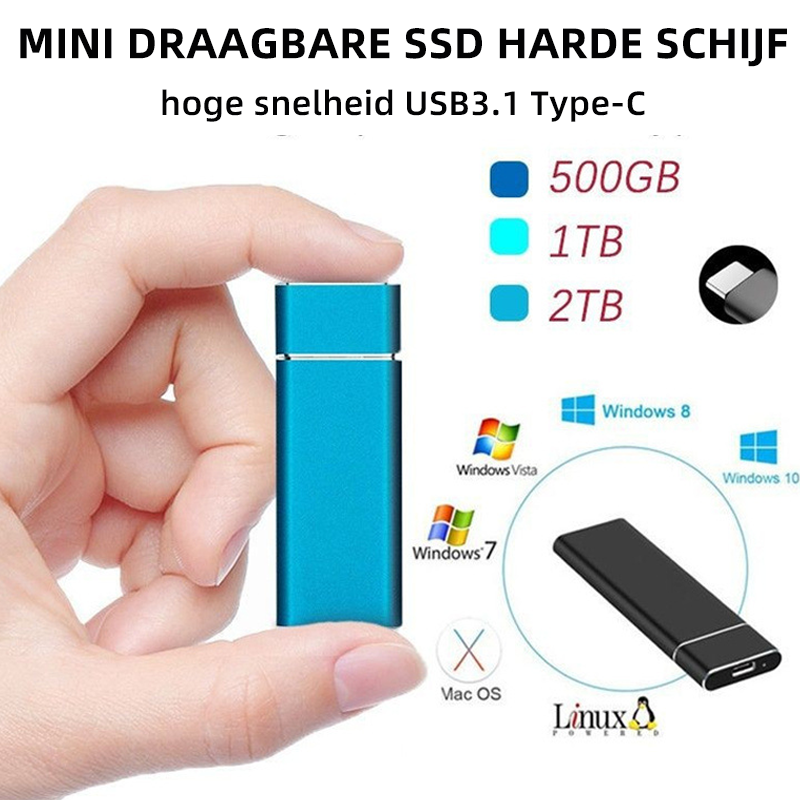 Hard disk esterno portatile ultra-veloce