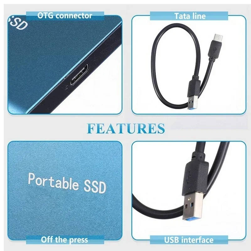 Hard disk esterno SSD portatile