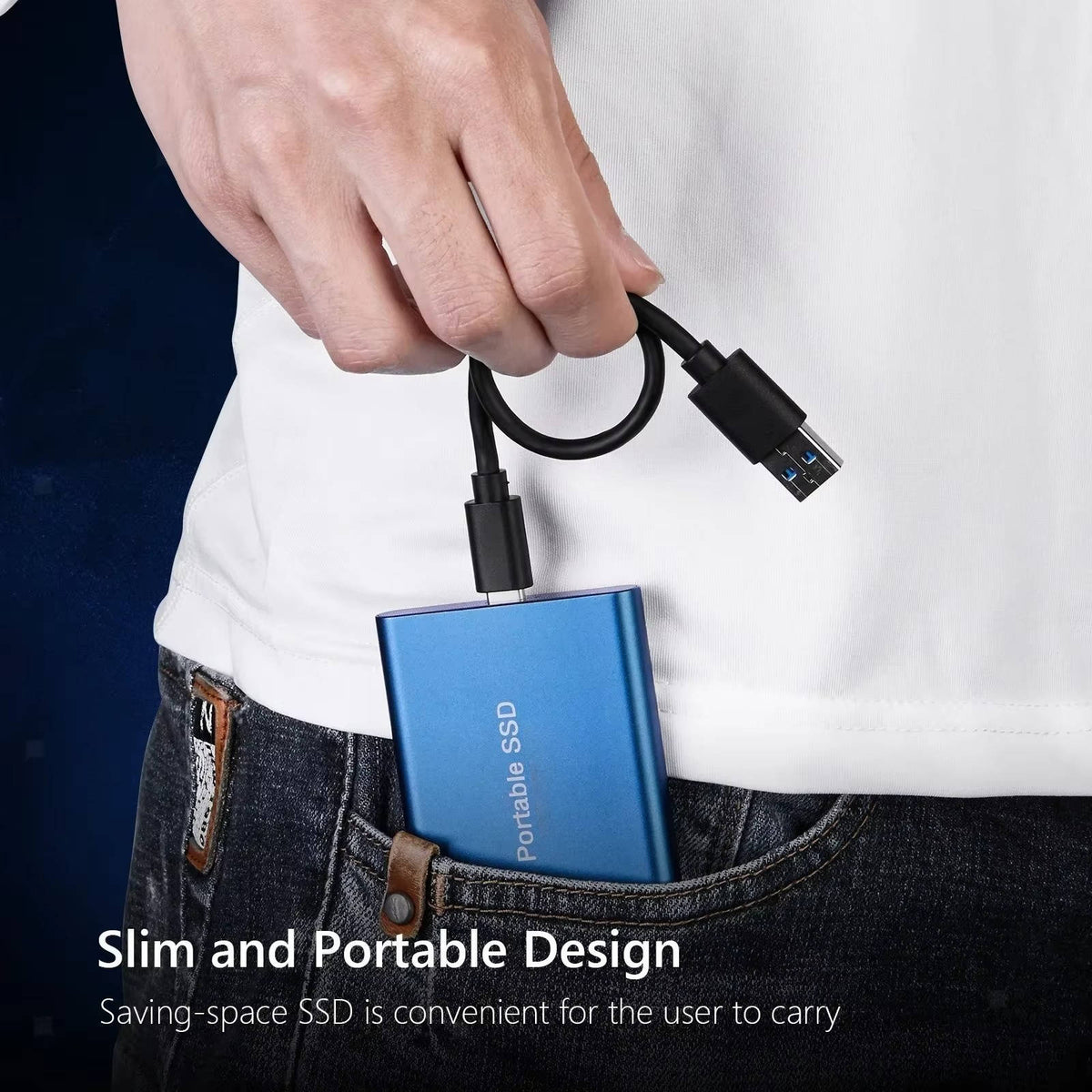 Hard disk esterno SSD portatile
