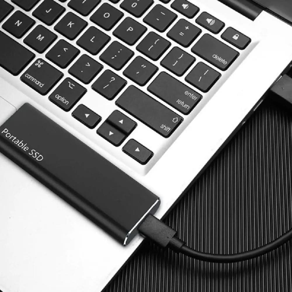 Hard disk esterno ultra sottile da 4 TB per archiviazione dati sicura