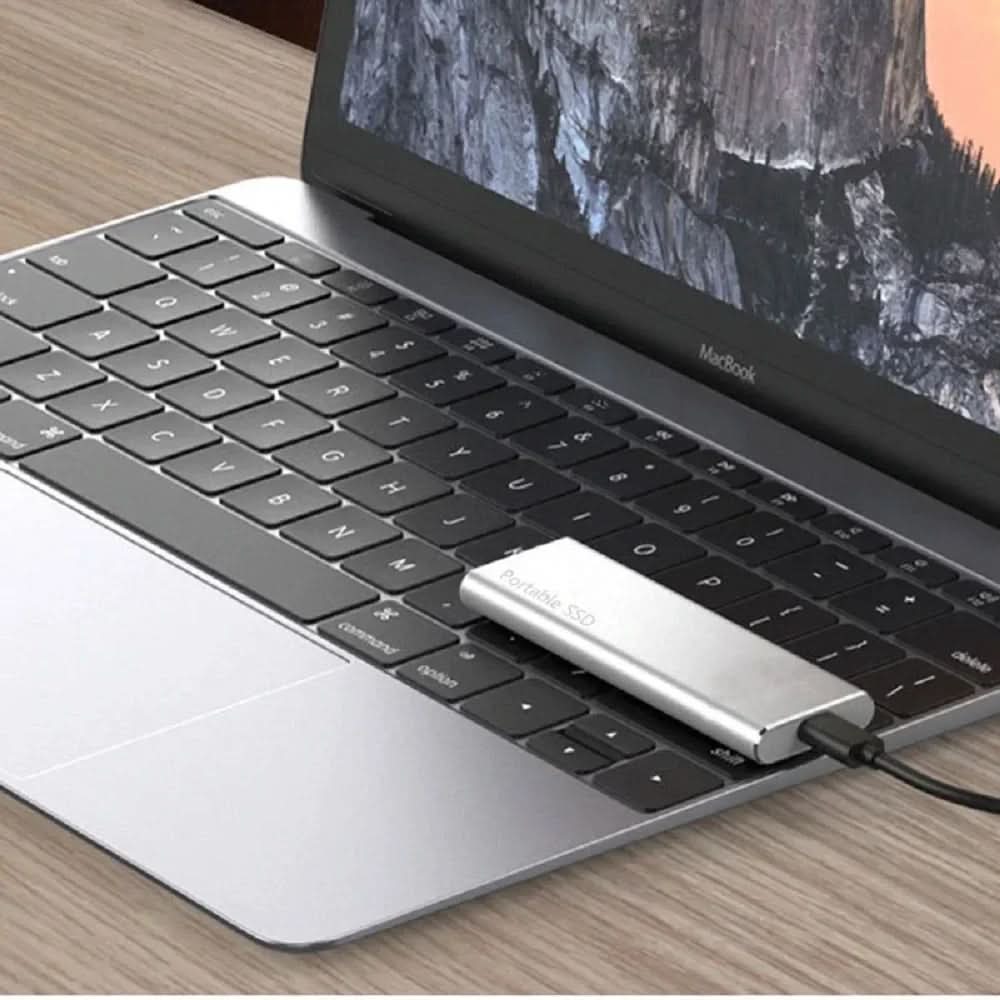 Hard disk esterno ultra sottile da 4 TB per archiviazione dati sicura