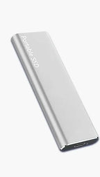 Hard disk esterno ultra sottile da 4 TB per archiviazione dati sicura
