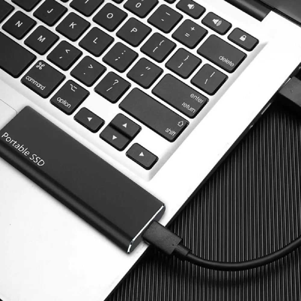 Hard disk esterno ultra sottile da 4 TB – Archiviazione portatile USB-C per trasferimenti veloci e massima affidabilità