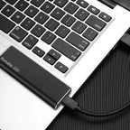Hard disk esterno ultra sottile da 4 TB – Archiviazione portatile USB-C per trasferimenti veloci e massima affidabilità