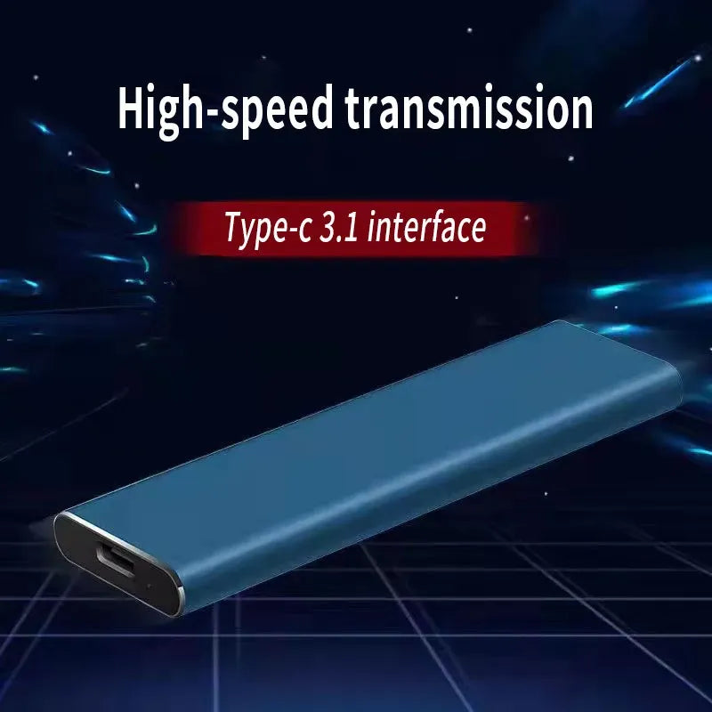 Hard disk esterno ultra sottile da 4 TB – Archiviazione portatile USB-C per trasferimenti veloci e massima affidabilità