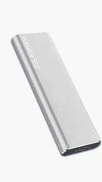 Hard disk esterno ultra sottile da 4 TB – Archiviazione portatile USB-C per trasferimenti veloci e massima affidabilità