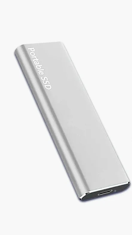Hard disk esterno ultra sottile da 4 TB – Archiviazione portatile USB-C per trasferimenti veloci e massima affidabilità