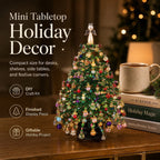 Kit albero decorativo da tavolo fai da te con luci