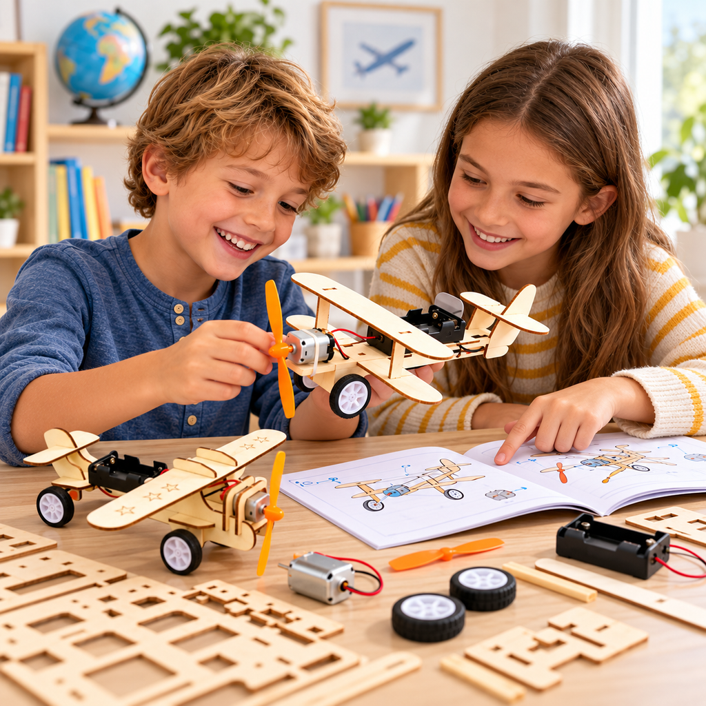 Kit di ingegneria STEM per bambini – apprendimento pratico a casa