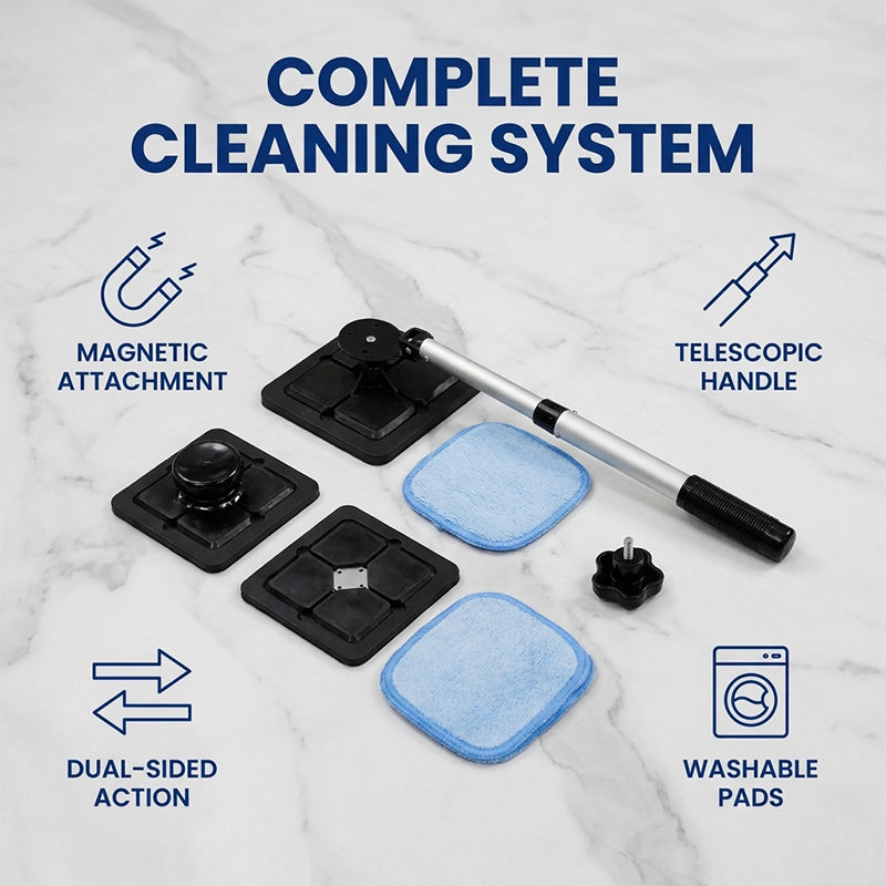 Kit di pulizia magnetico doppia faccia per parabrezza Falivelli