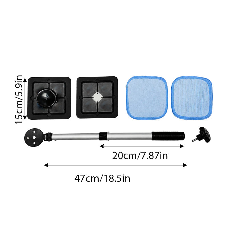 Kit di pulizia magnetico doppia faccia per parabrezza Falivelli