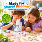 Kit microscopio portatile per bambini – scienza pratica ed entusiasmante a casa