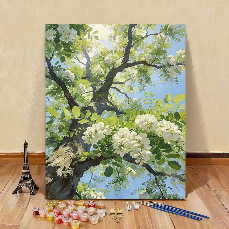 Kit tela dipingi con i numeri artistico