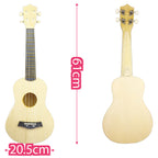 Kit ukulele in legno da costruire e decorare