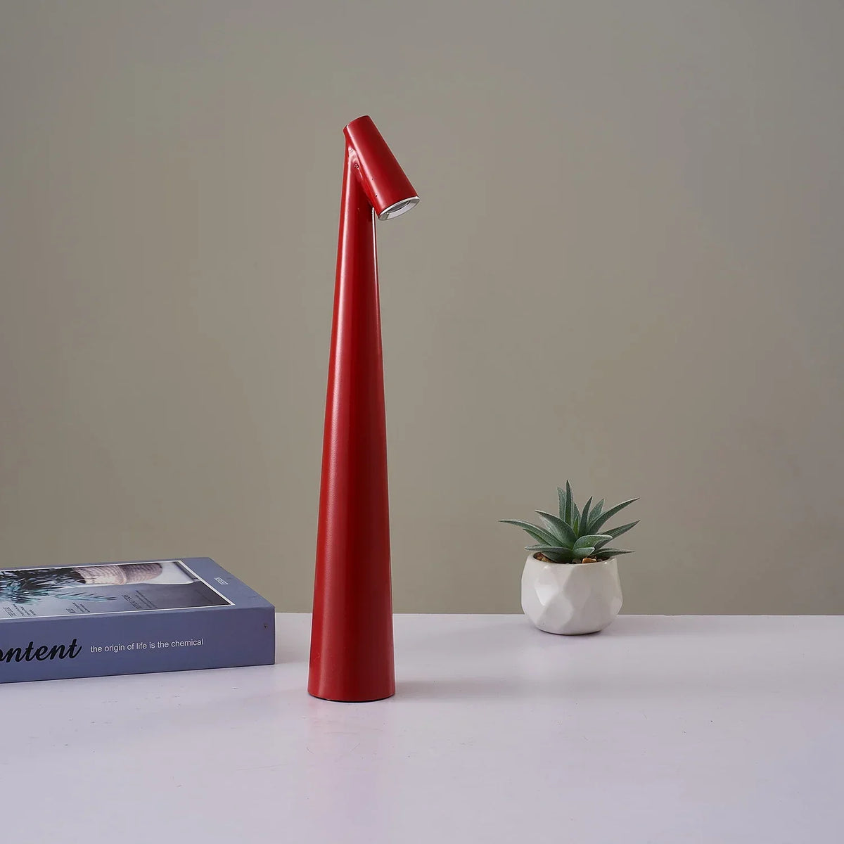 Lampada da comodino ricaricabile USB con dimmer touch