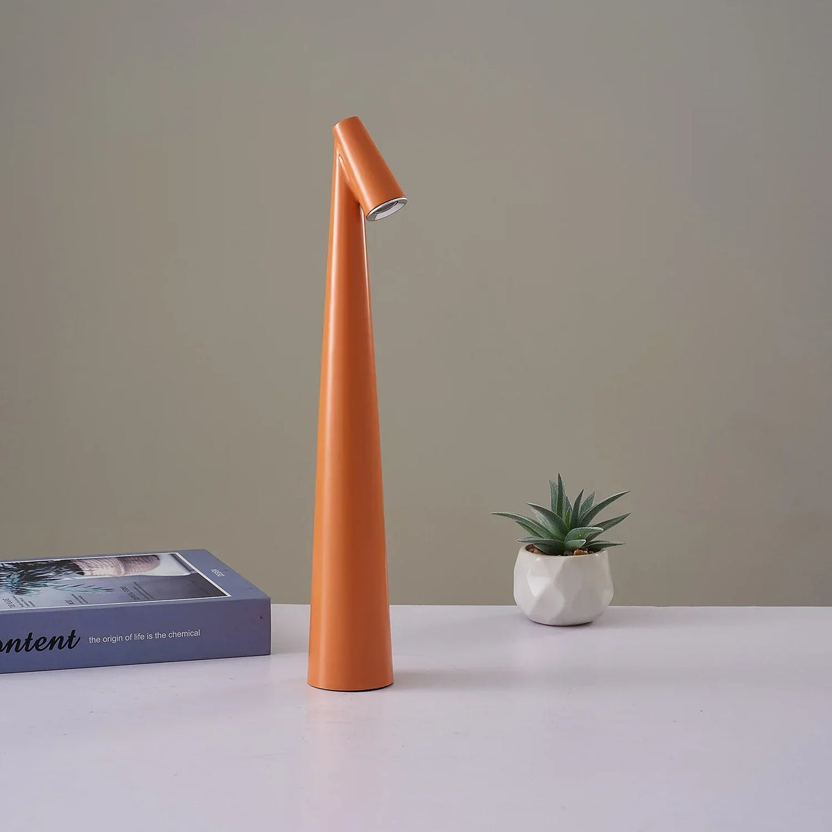 Lampada da comodino ricaricabile USB con dimmer touch