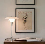 Lampada da comodino vintage rosa