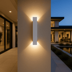 Lampada da parete Arcella | Applique cilindrica LED moderna