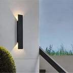 Lampada da parete LED moderna in alluminio resistente alle intemperie per esterni