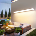 Lampada da parete LED per esterni in alluminio