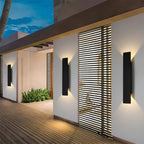 Lampada da parete LED per esterni in alluminio impermeabile con illuminazione bidirezionale