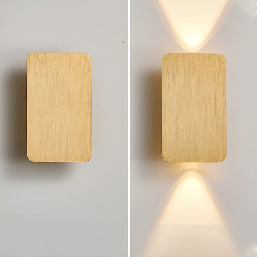 Lampada da parete LED rettangolare moderna per scale e corridoi