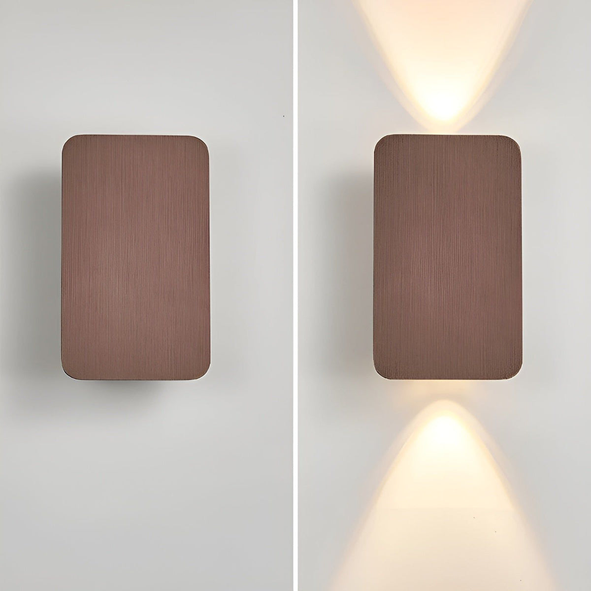 Lampada da parete LED rettangolare moderna per scale e corridoi