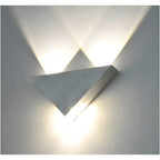 Lampada da parete LED triangolare moderna Light