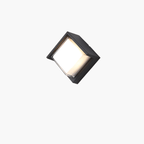 Lampada da parete per esterni con LED integrato bianco caldo, resistente alle intemperie