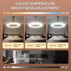 Lampada da soffitto 2 in 1 con ventilatore – Controllabile con telecomando
