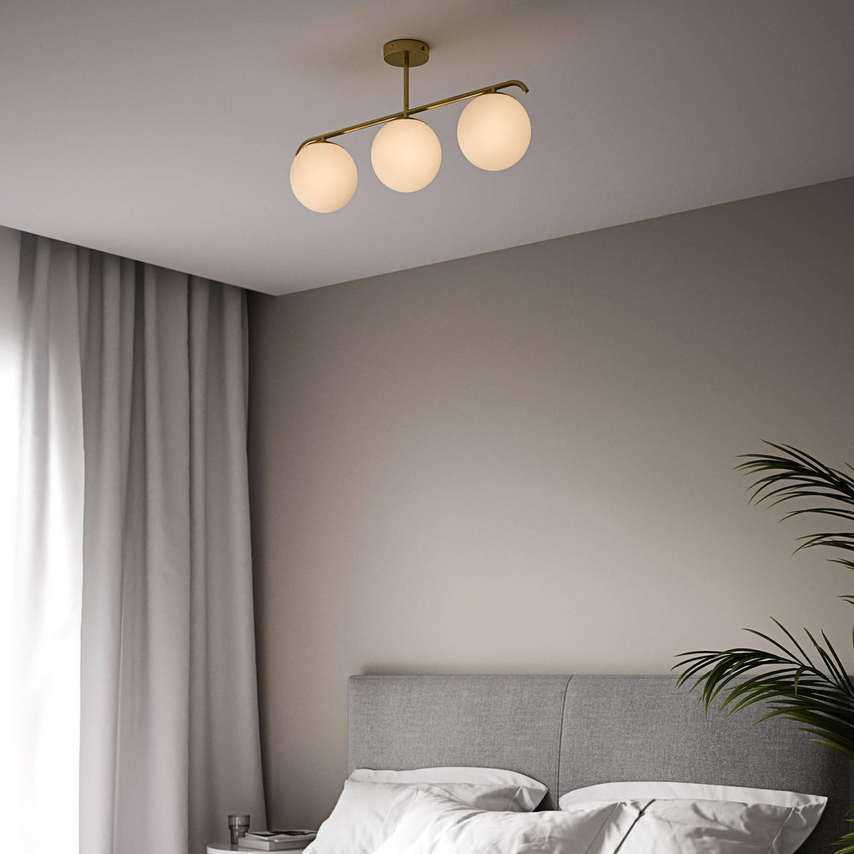 Lampada da soffitto con 3 punti luce Grant