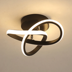 Lampada da soffitto moderna a tre anelli