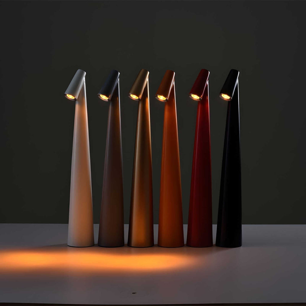 Lampada da tavolo LED ricaricabile senza fili con dimmer touch